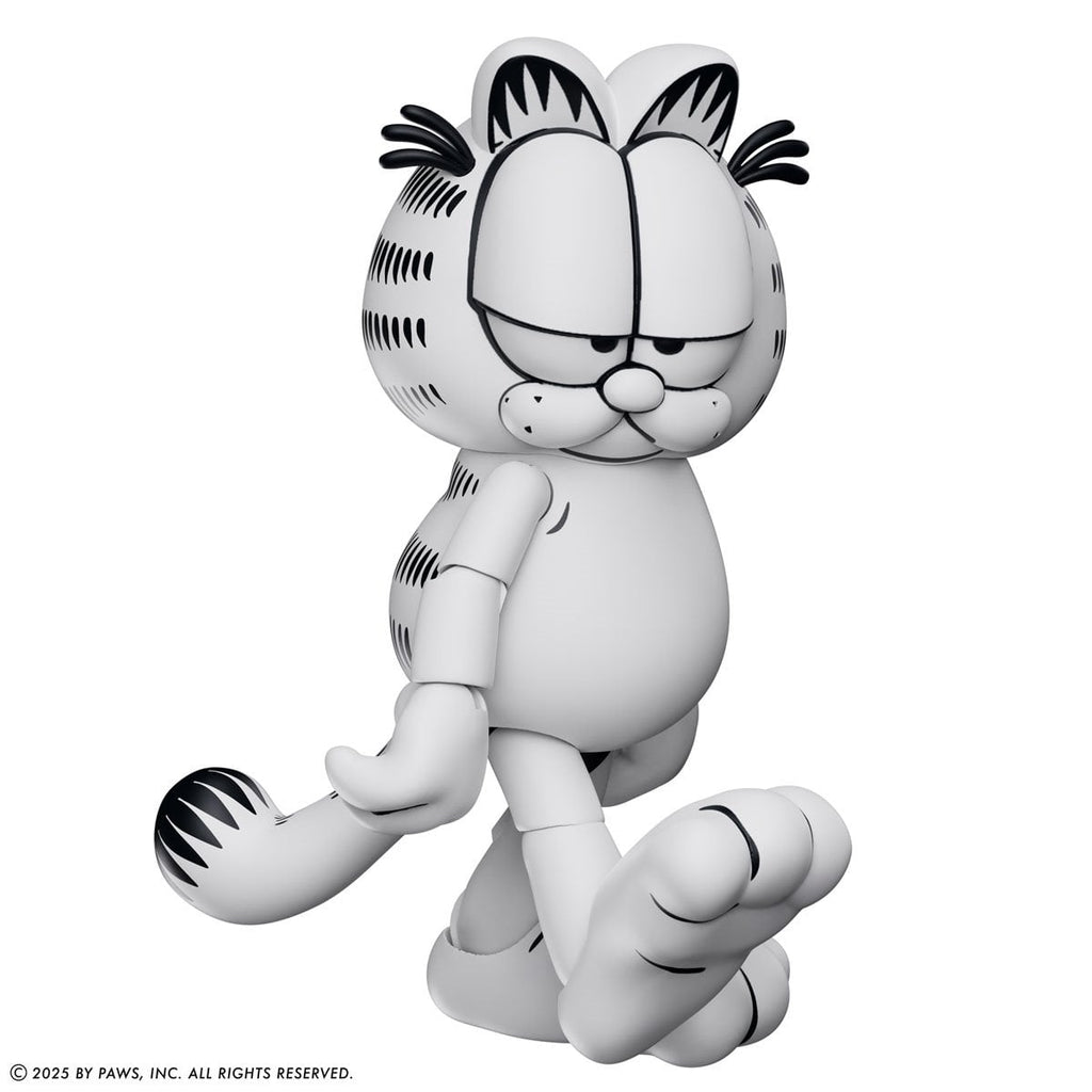 Garfield Black and White Daily Comic Strip Action Figure - Entertainment Earth Exclusive
