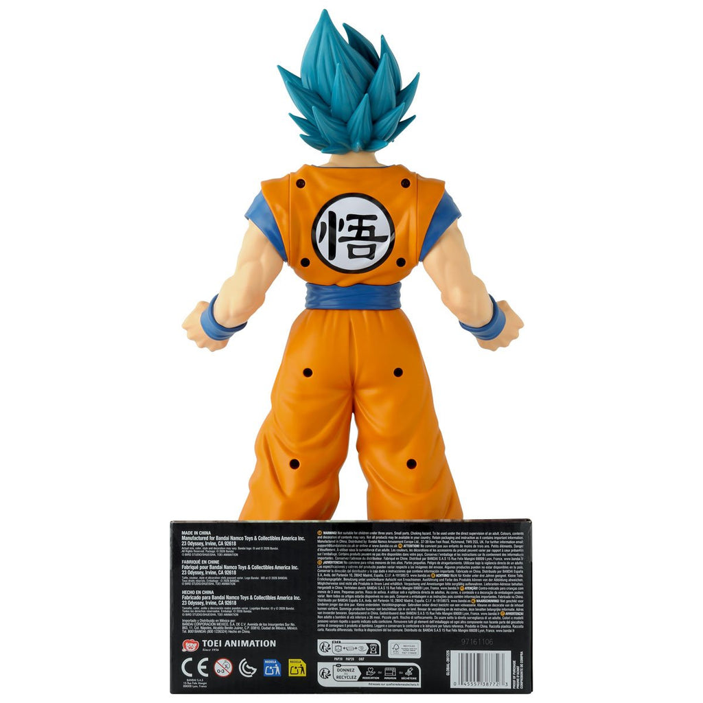 Dragon Ball Colossal Warriors Super Saiyan Blue Goku 16-Inch Action Figure
