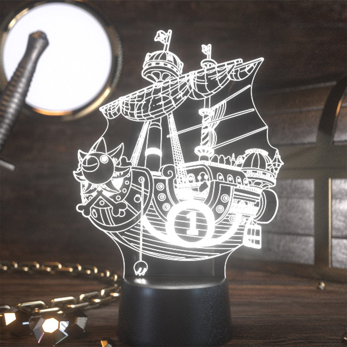 One Piece Thousand Sunny Otaku Lamp