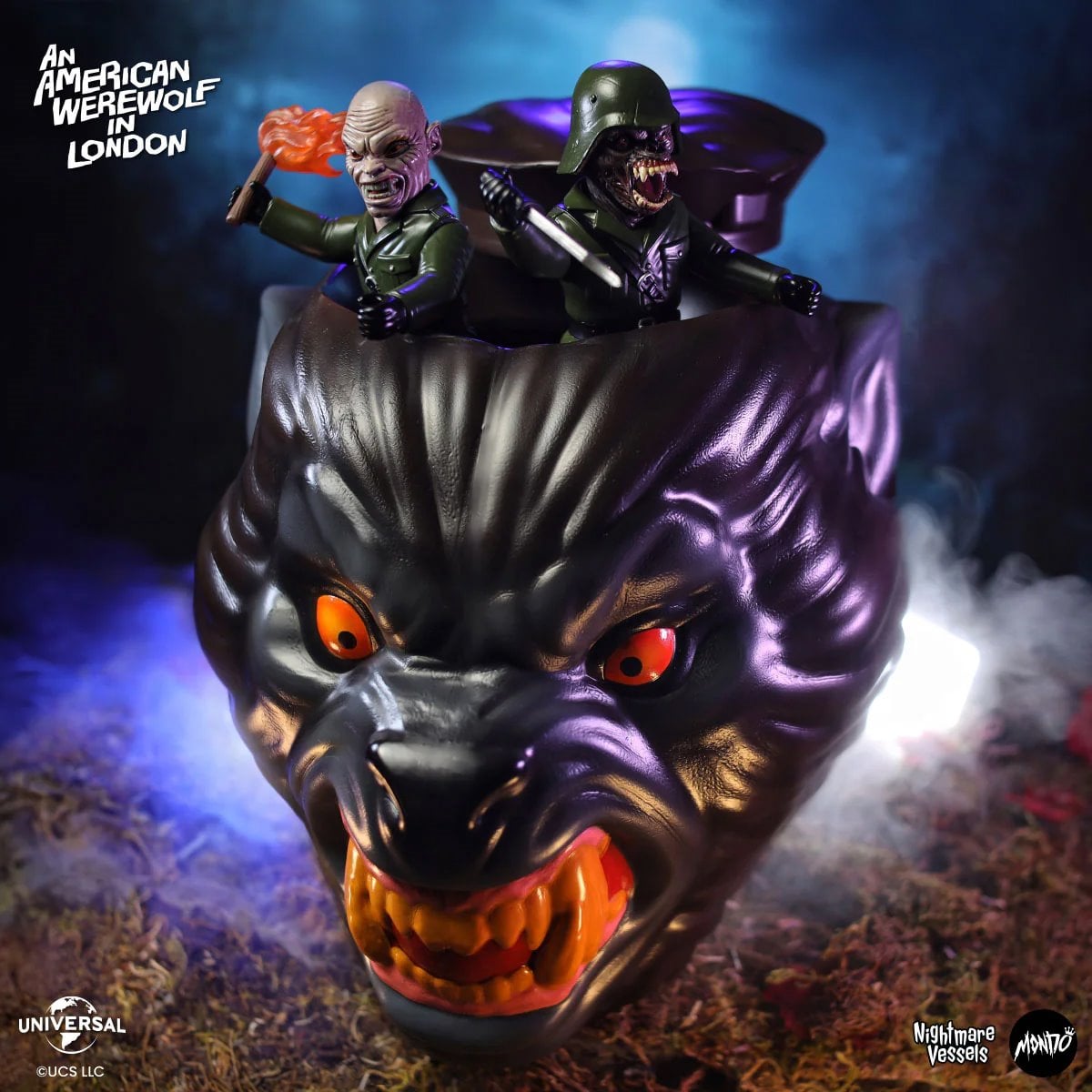 An American Werewolf in London Nightmare Vessels Soft Vinyl Figure Set