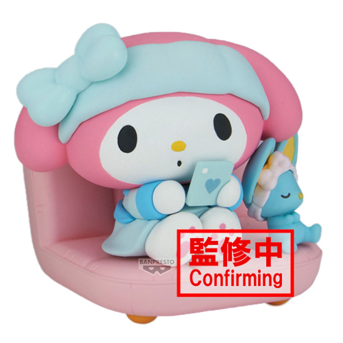 Sanrio My Melody Nakayoshi Memories Relaxing Time at Home Statue