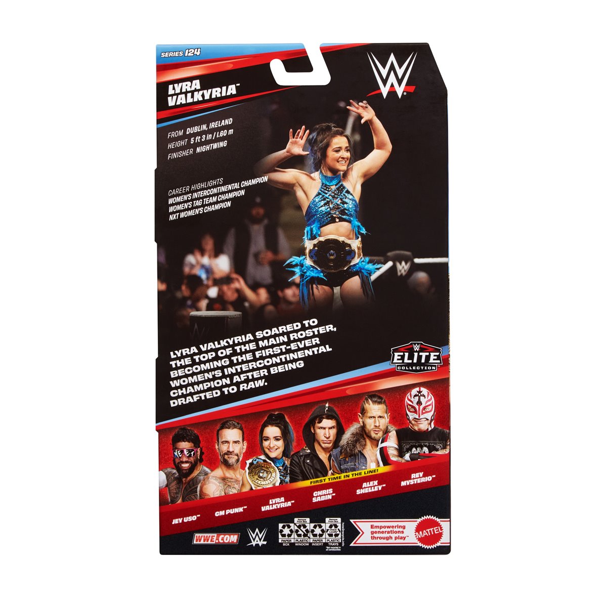 WWE Elite Collection Series 124 Action Figure Case of 8
