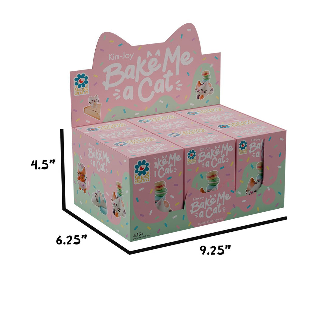 Bake Me a Cat Blind-Box Mini-Figure Case of 6