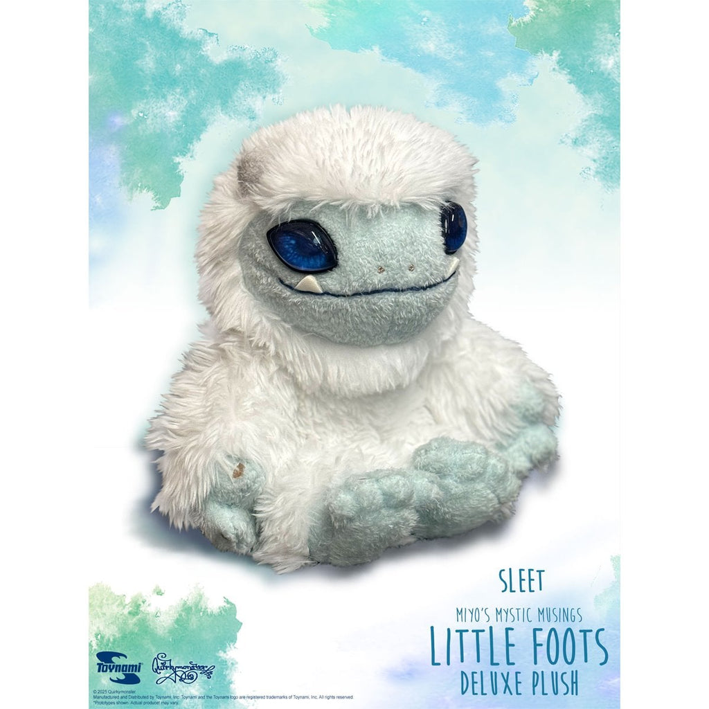Miyo's Mystic Musings Little Foots Deluxe Yeti Plush Set of 2