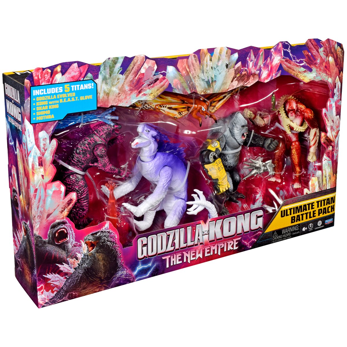 Godzilla vs. Kong Movie 6-Inch Action Figure 5-Pack