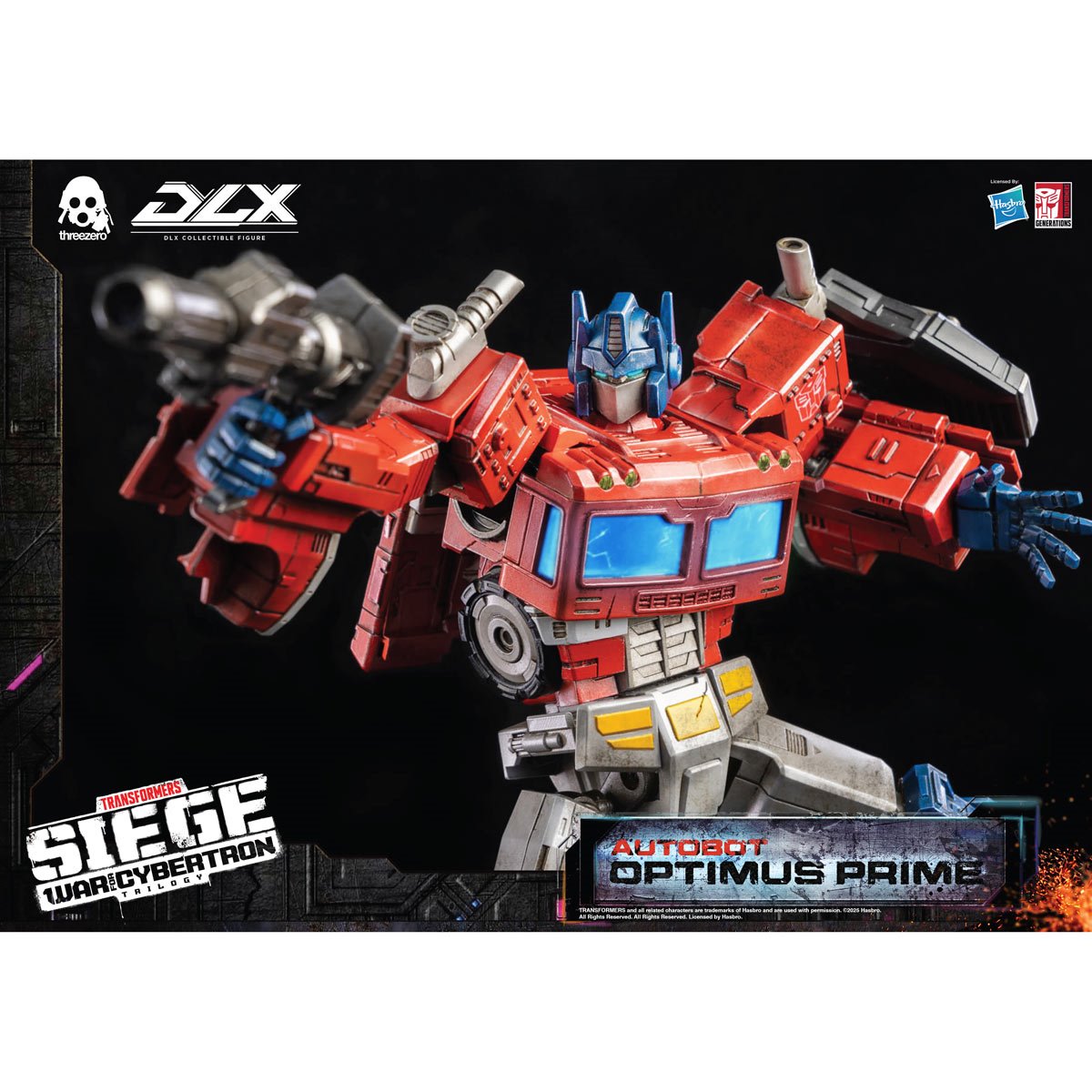 Transformers War for Cybertron Trilogy Optimus Prime DLX Action Figure
