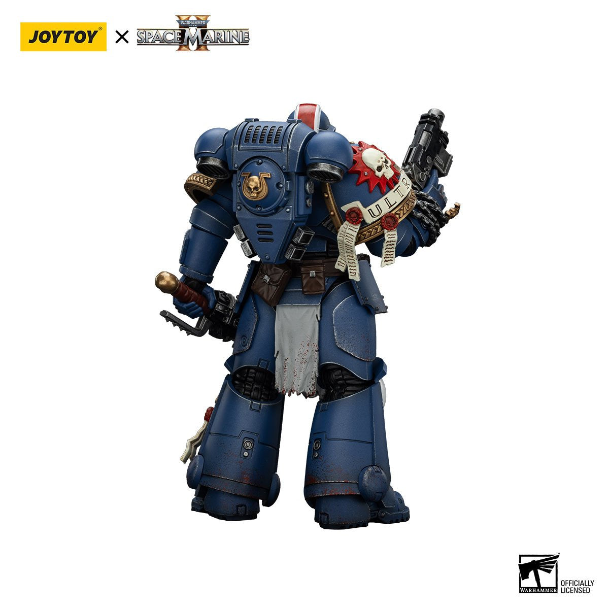 Joy Toy Warhammer Space Marine II Ultramarines Lieutenant Titus Collectors Edition 1:18 Scale Action Figure