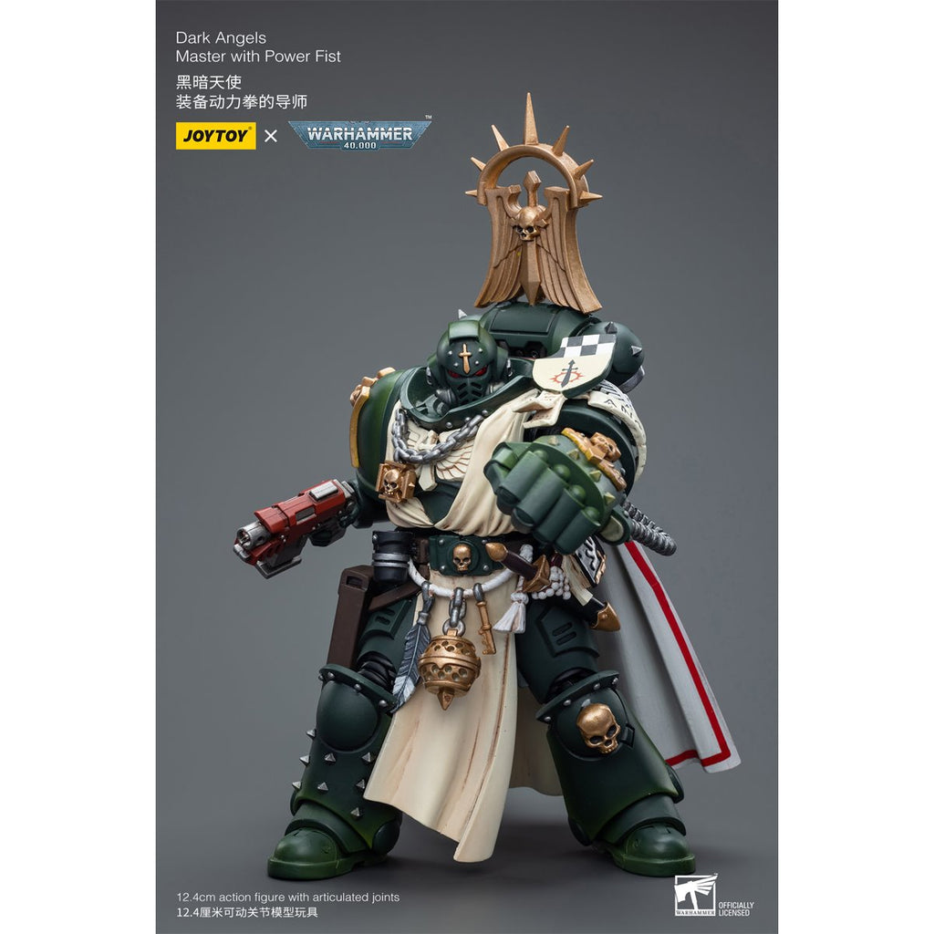 Joy Toy Warhammer 40,000 Dark Angels Master With Power Fist 1:18 Scale Action Figure