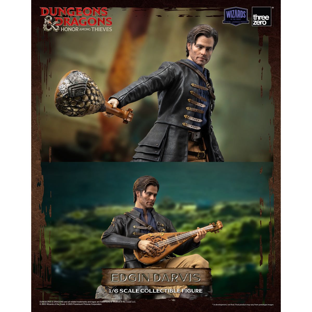 Dungeons & Dragons: Honor Among Thieves Edgin Darvis 1:6 Scale Action Figure