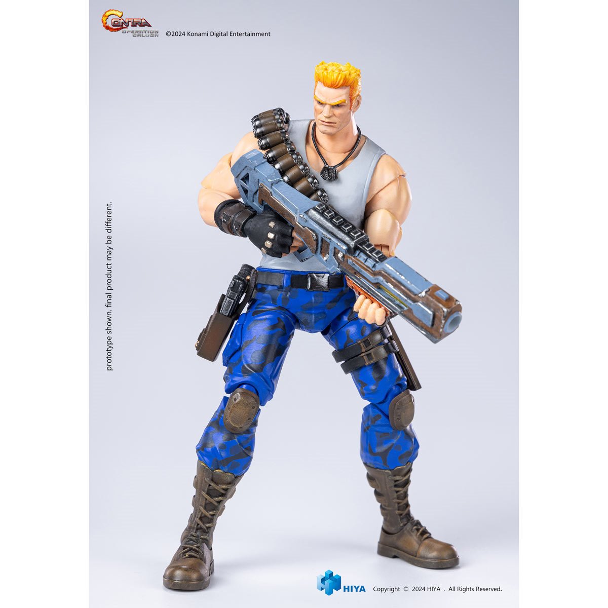 Contra: Operation Galuga Bill Rizer Exquisite Basic 1:12 Action Figure - Previews Exclusive