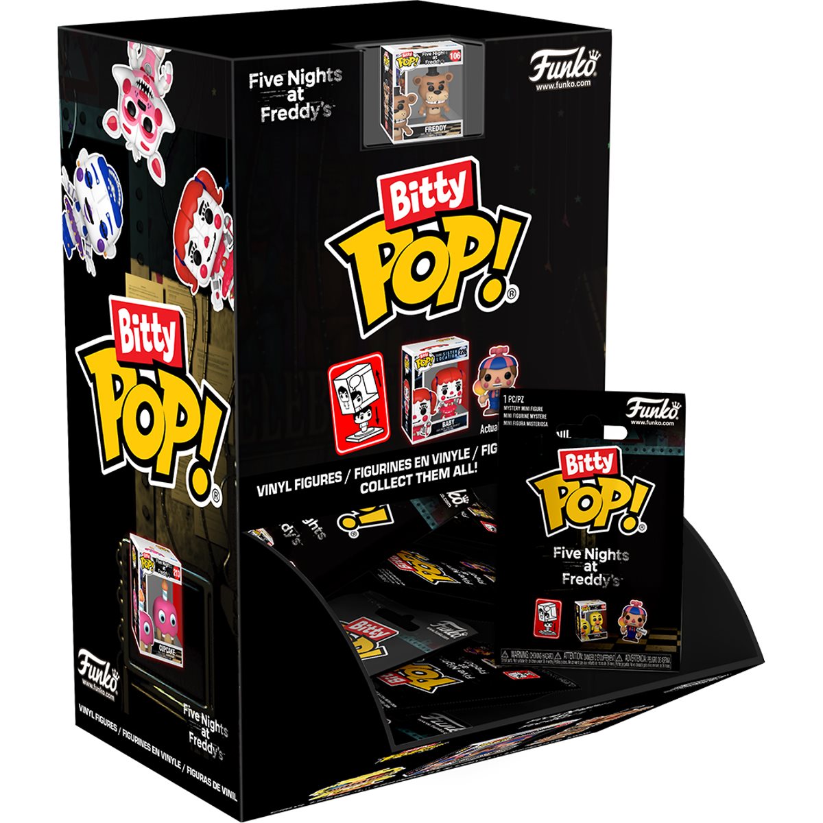 Five Nights at Freddys Bitty Pop! Mini-Figure Singles Random 8-Pack