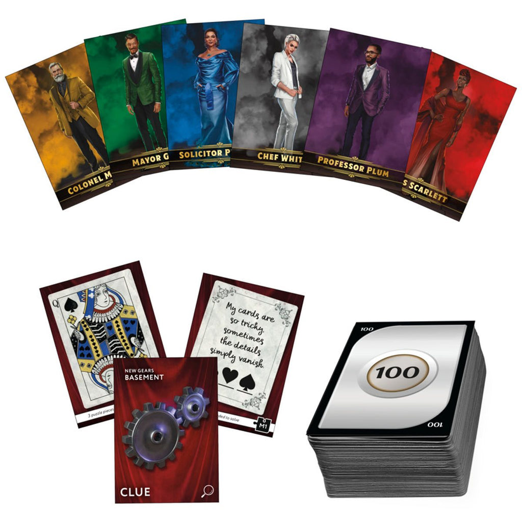Clue Escape the Illusionists Club Board Game