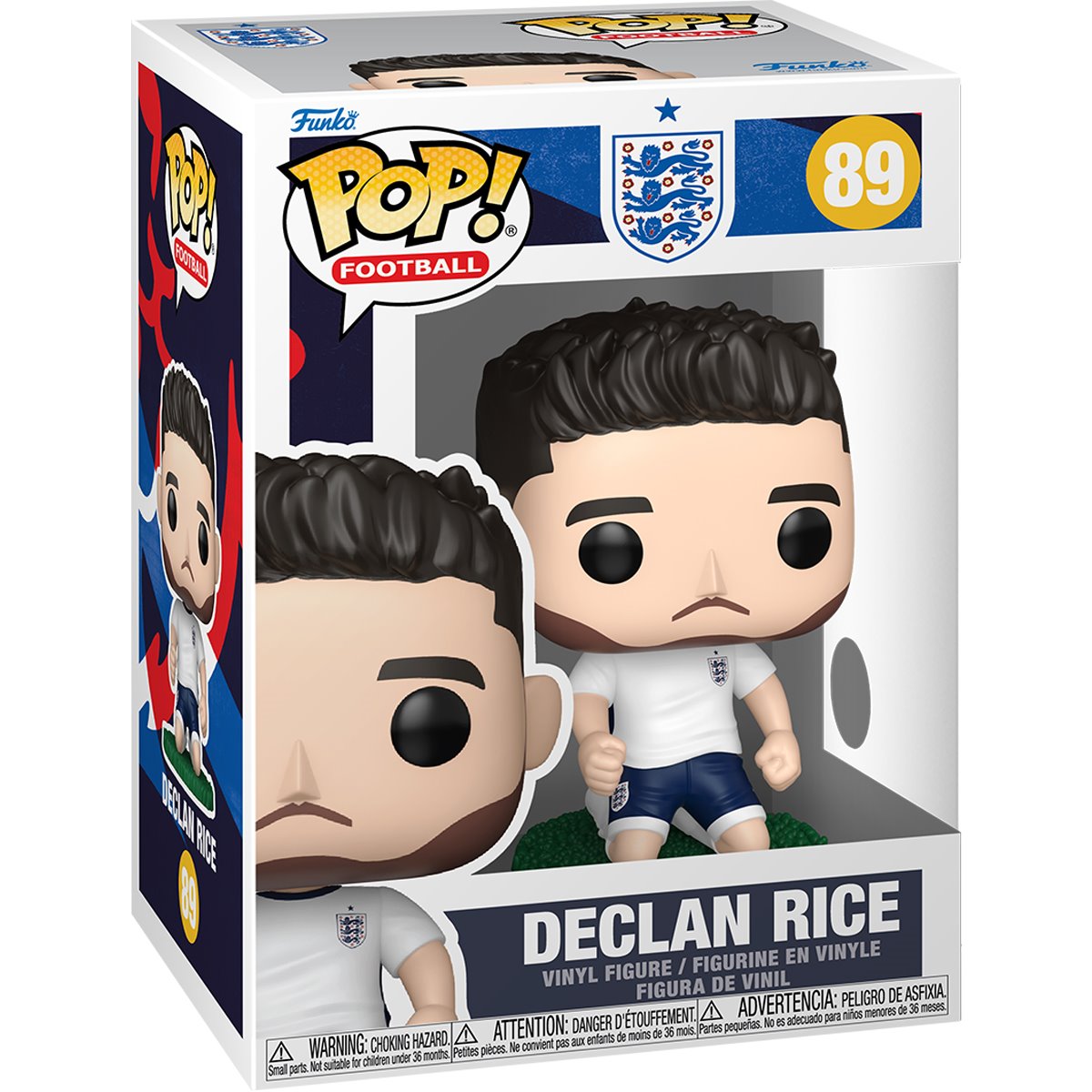 Football World Cup 2026 England Declan Rice Funko Pop! Vinyl Figure #89