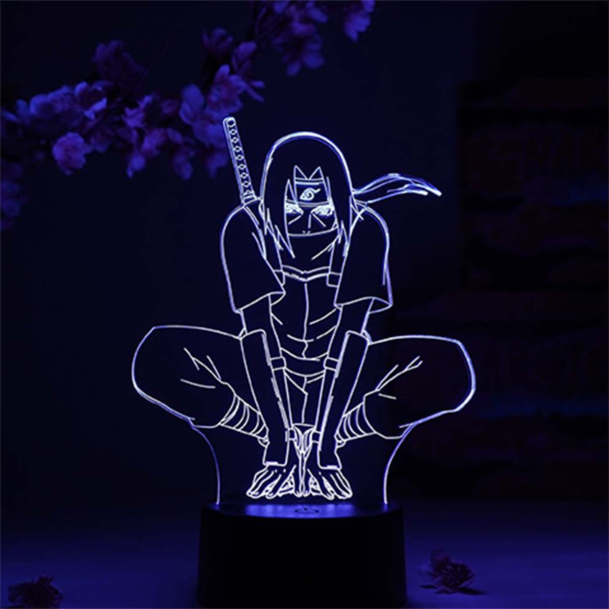 Naruto: Shippuden Itachi Uchiha Night Otaku Lamp