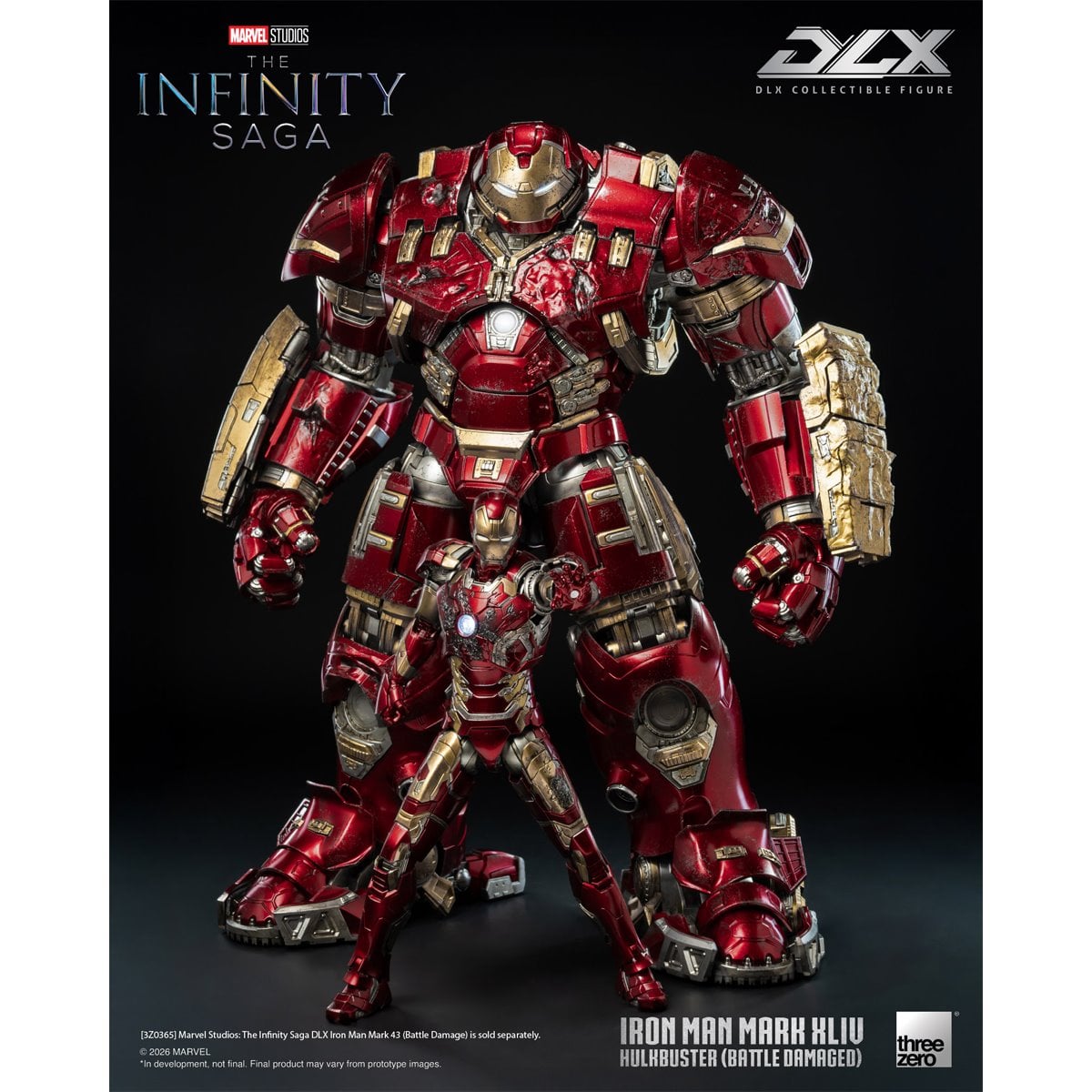 Marvel Studios: The Infinity Saga Iron Man Mark 44 Hulkbuster Battle Damaged DLX Action Figure