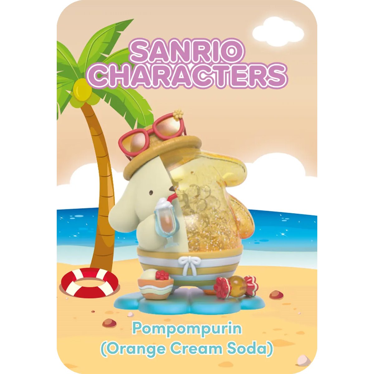 Sanrio x Kandy Seabreeze Edition Mini-Figure Display Tray of 6