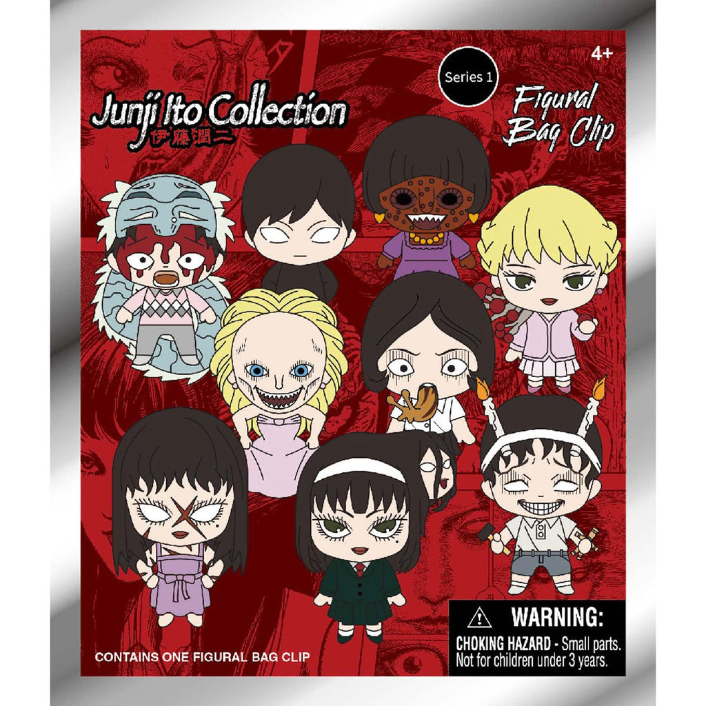Junji Ito Series 1 3D Foam Bag Clip Random 6-Pack