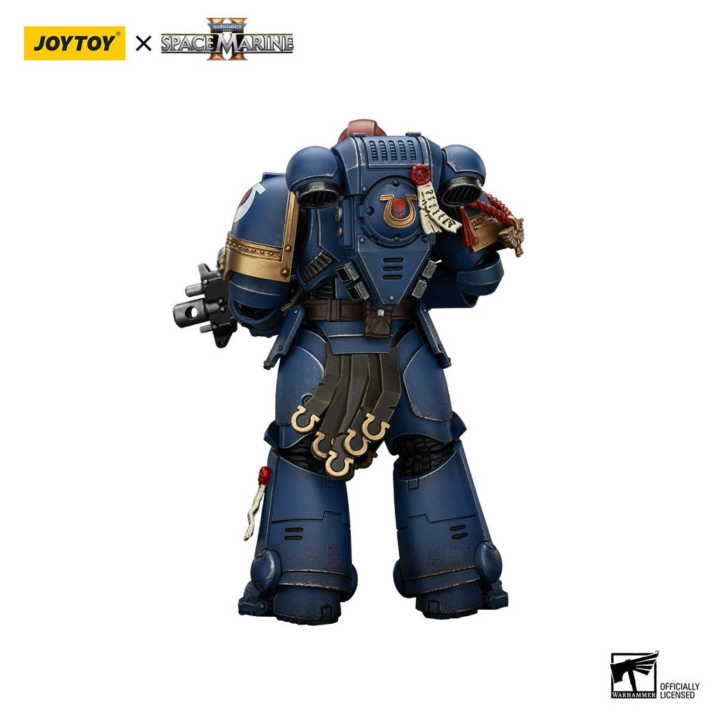 Joy Toy Warhammer Space Marine II Ultramarines Sergeant Gadriel Collectors Edition 1:18 Scale Action Figure