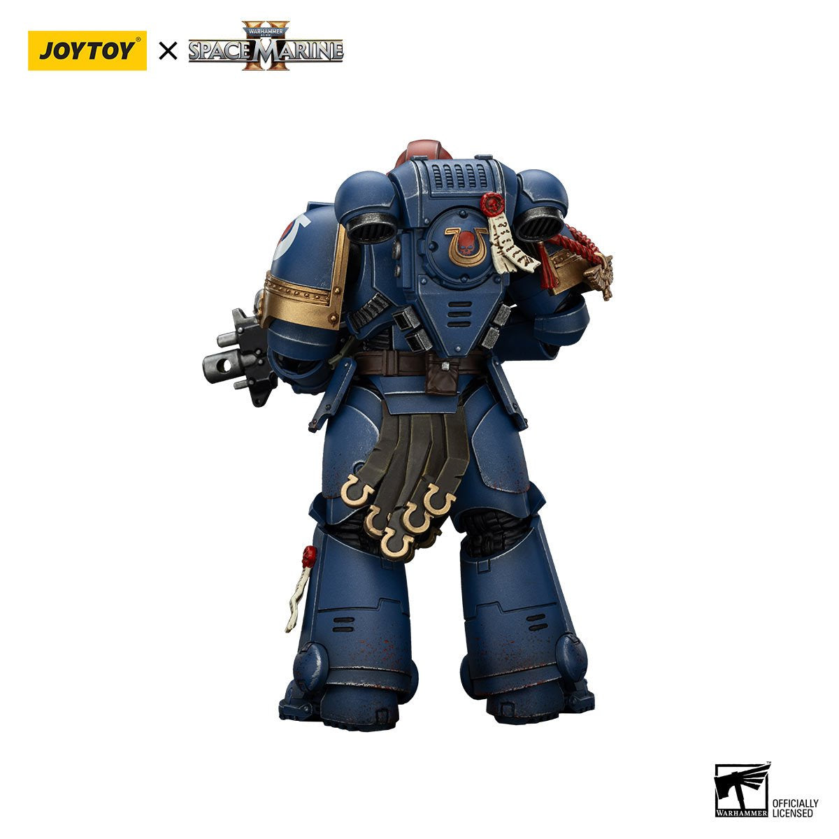 Joy Toy Warhammer Space Marine II Ultramarines Sergeant Gadriel Collectors Edition 1:18 Scale Action Figure