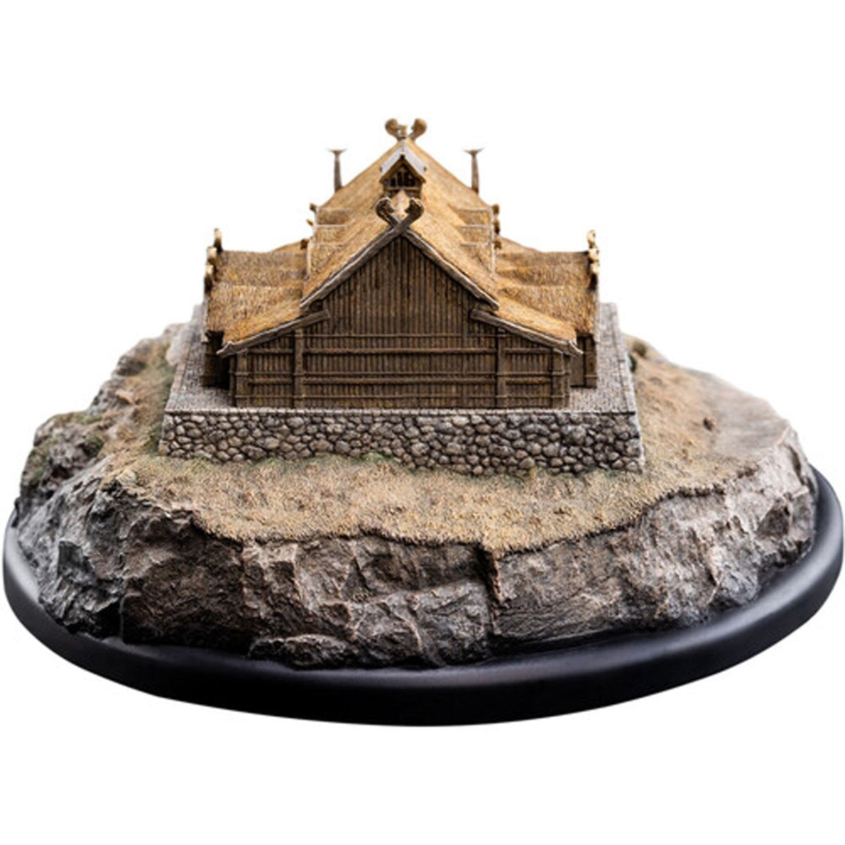 The Lord of the Rings The Golden Hall of Edoras Environment Statue