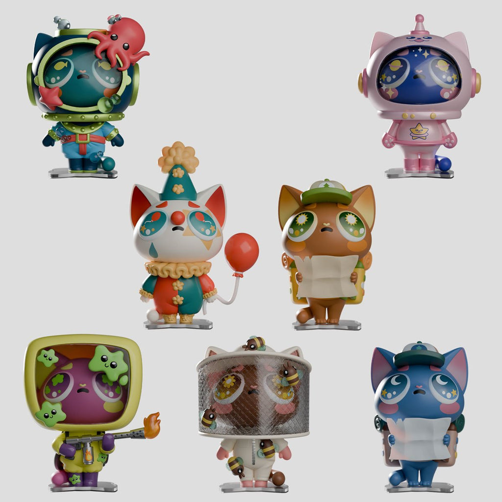 Widdle Baby, Big World Series 1 Blind-Box Mini-Figure Case of 6