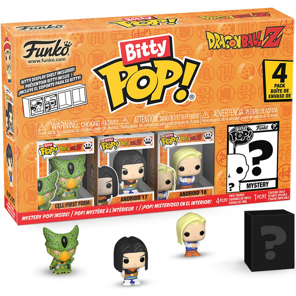 Dragon Ball Z Cell (First Form) Bitty Pop! Mini-Figure 4-Pack - Specialty Series