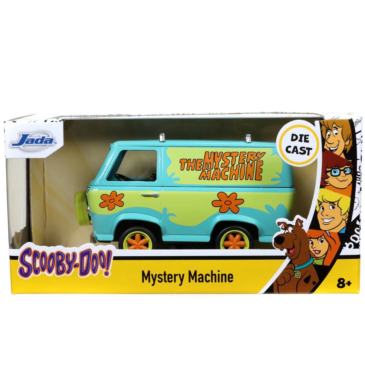 Scooby-Doo The Mystery Machine 1:32 Scale Die-Cast Metal Vehicle