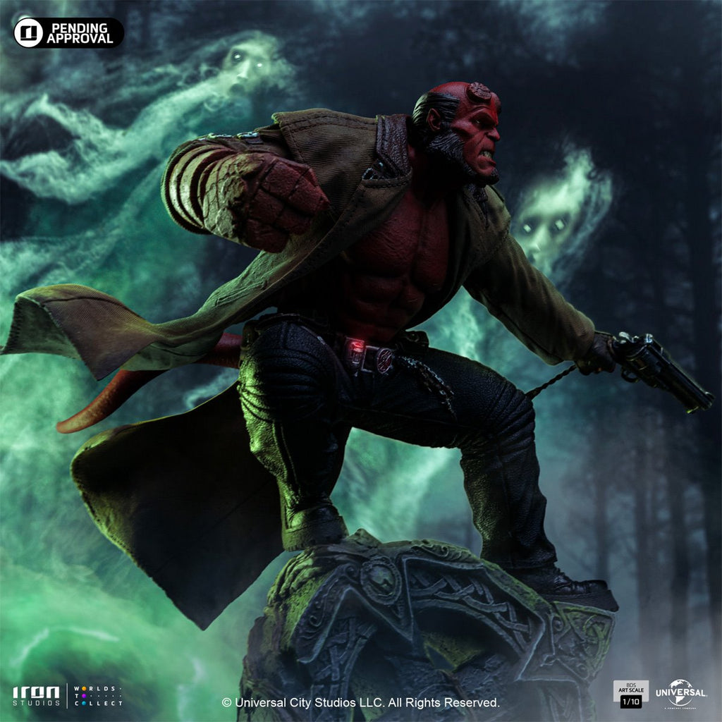 Hellboy 2: The Golden Army Hellboy Battle Diorama Series 1:10 Art Scale Limited Edition Statue