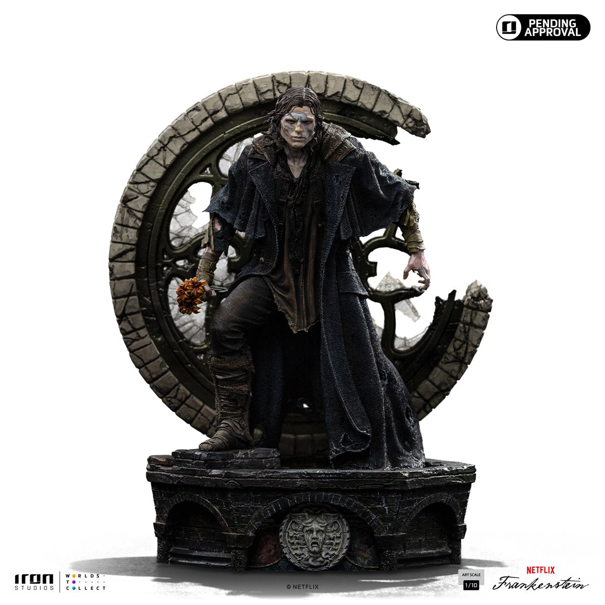 Frankenstein's Monster Netflix 1:10 Art Scale Statue