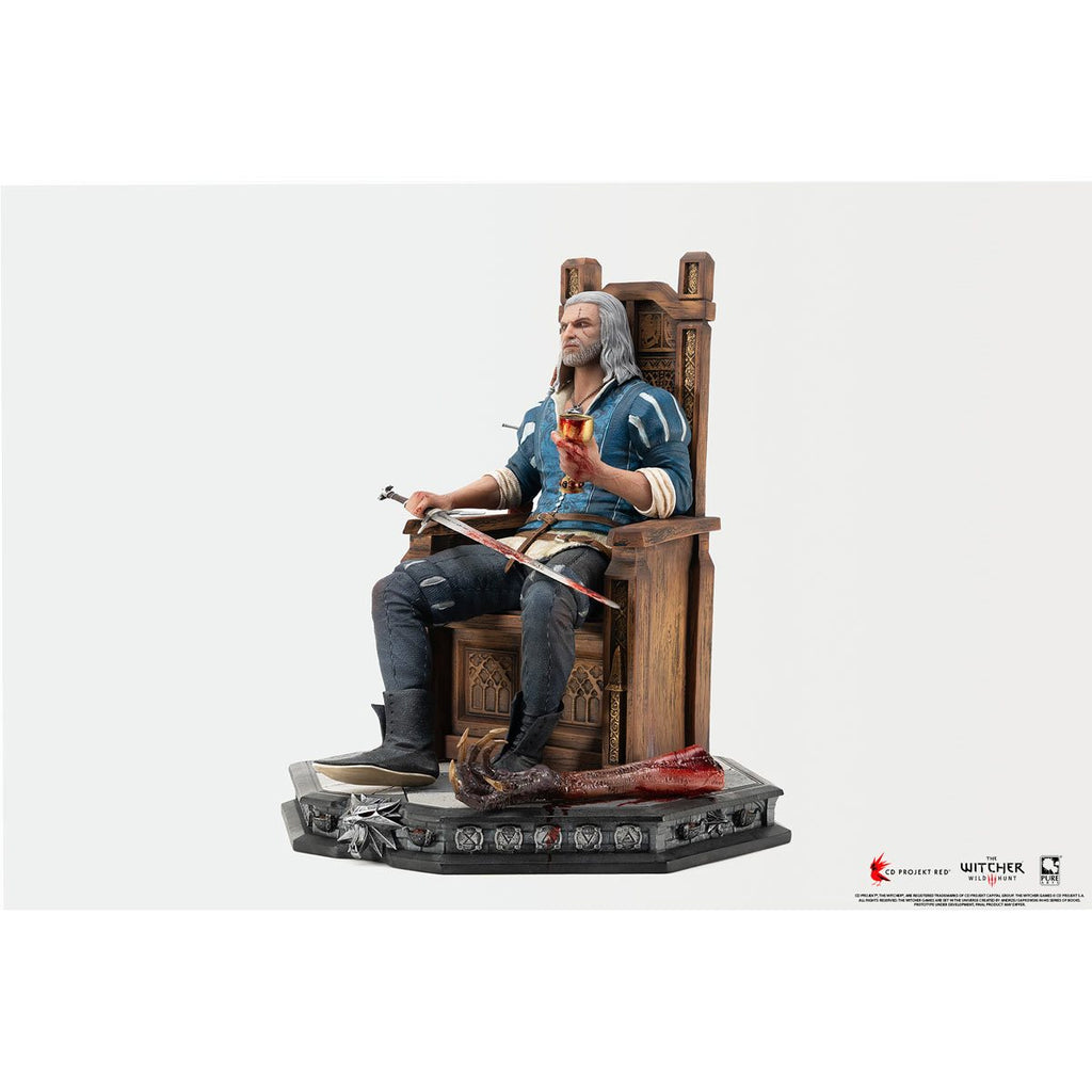 Witcher 3 Wild Hunt Geralt 1:6 Scale Resin Statue