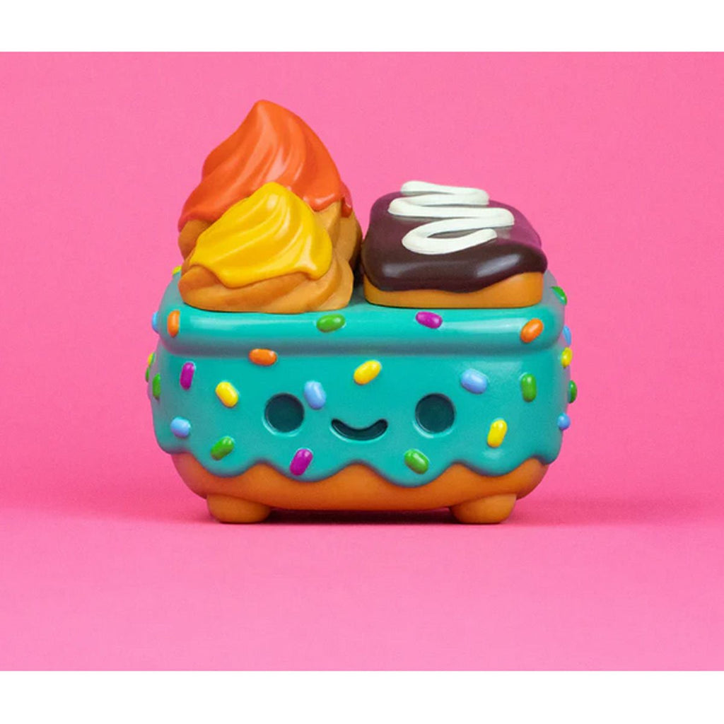 Donut Green Dumpster Fire Vinyl Figure