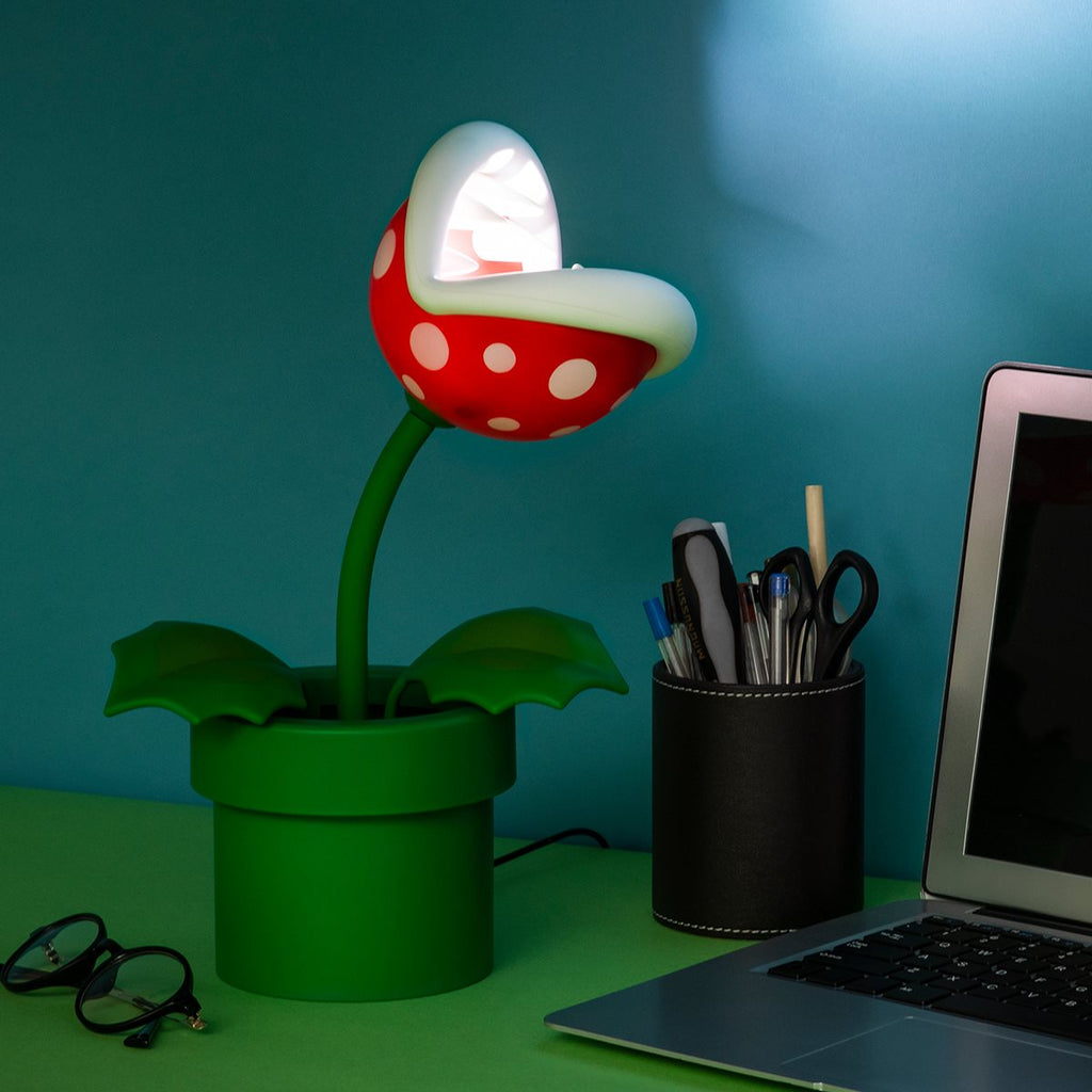 Super Mario Piranha Plant Poseable Lamp