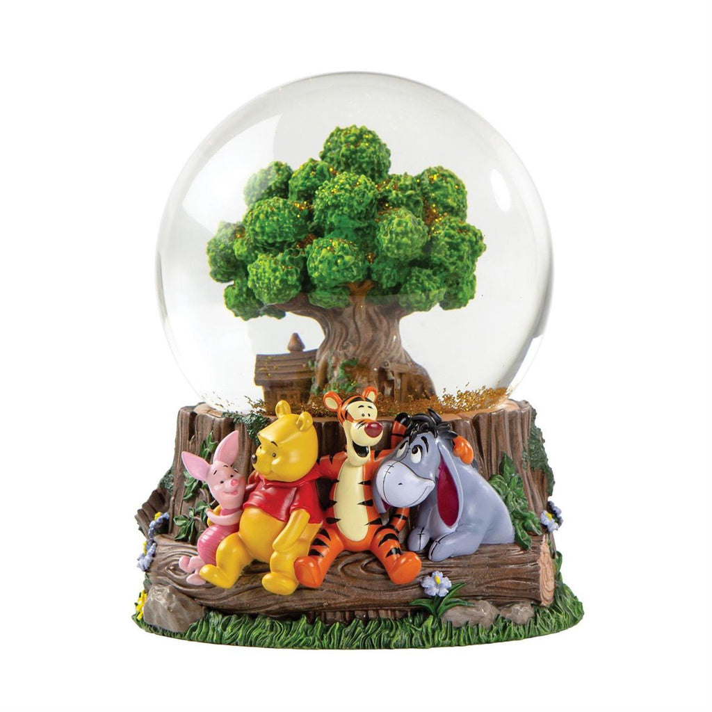 Disney Showcase Winnie the Pooh 100th Anniversary Waterball Statue