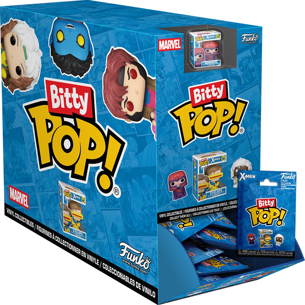 X-Men Bitty Pop! Mini-Figure Singles Random 8-Pack