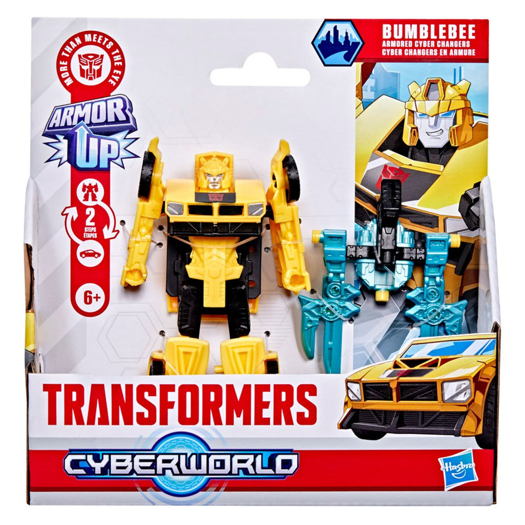 Transformers Cyberworld Armored Cyber Change Wave 1 Set of 2