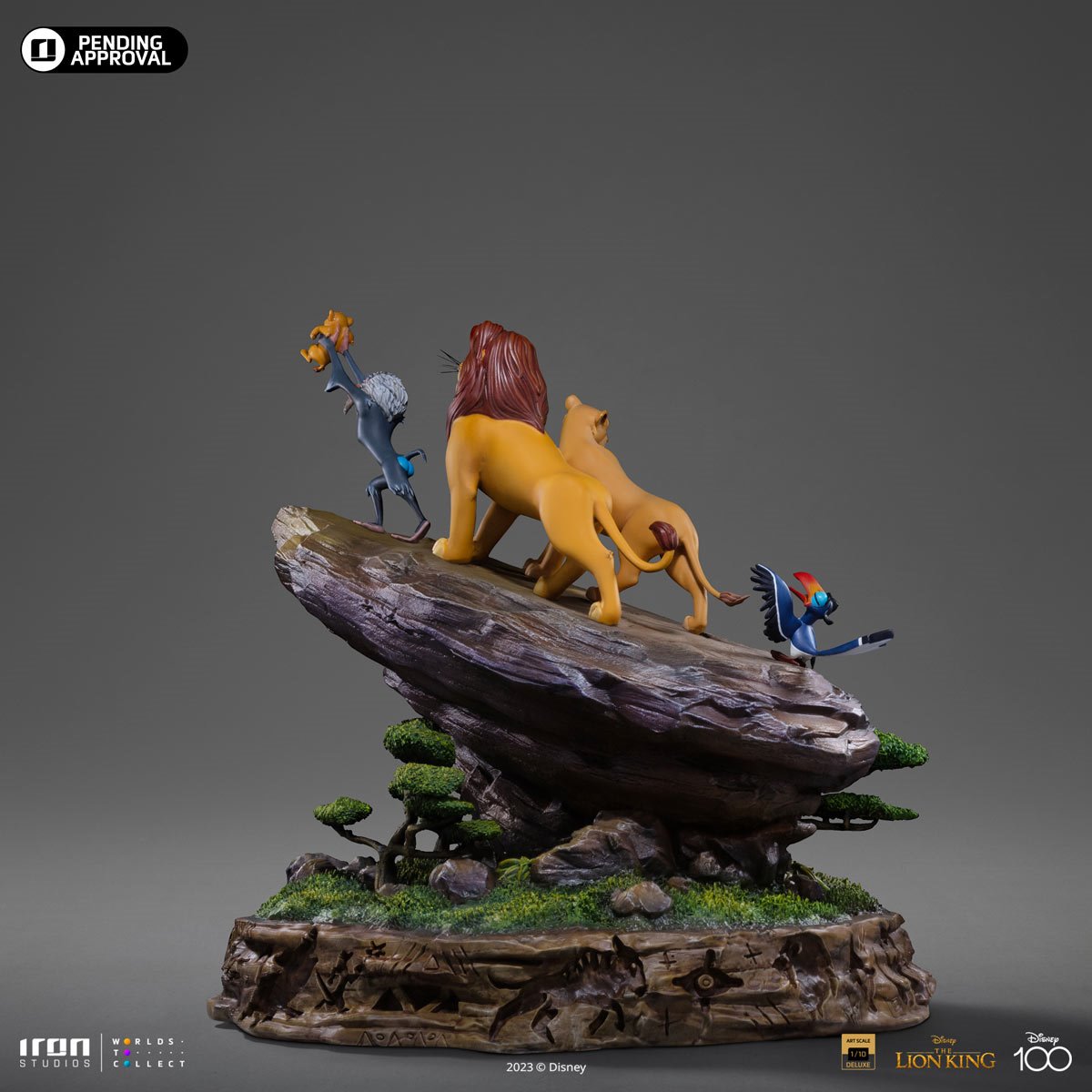 The Lion King Deluxe 1:10 Art Scale Limited Edition Statue