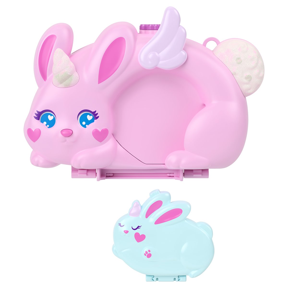 Polly Pocket 2-In-1 Bunny Fun Compact Playset