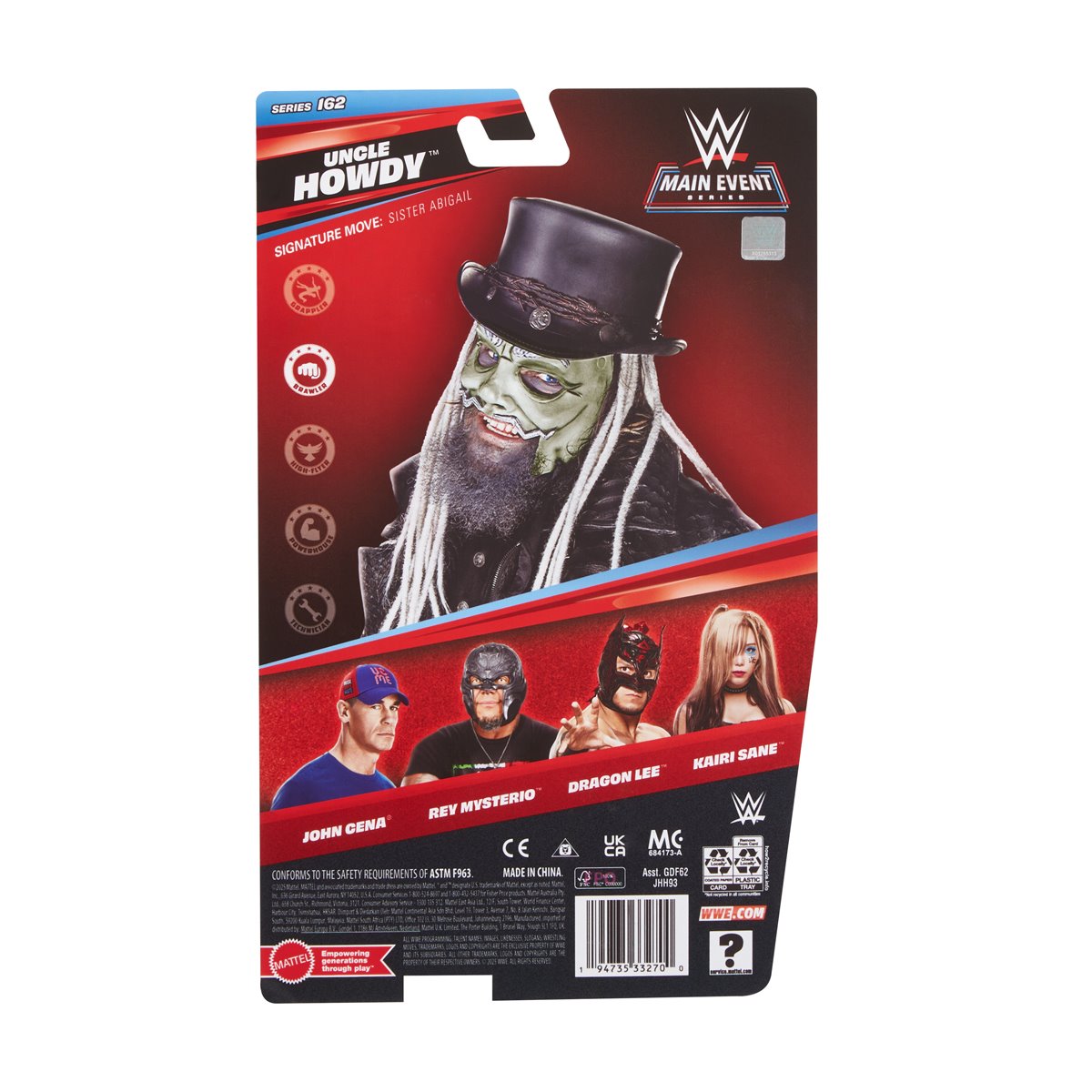 WWE Main Event Series Figure Series 162 Action Figure Case of 8