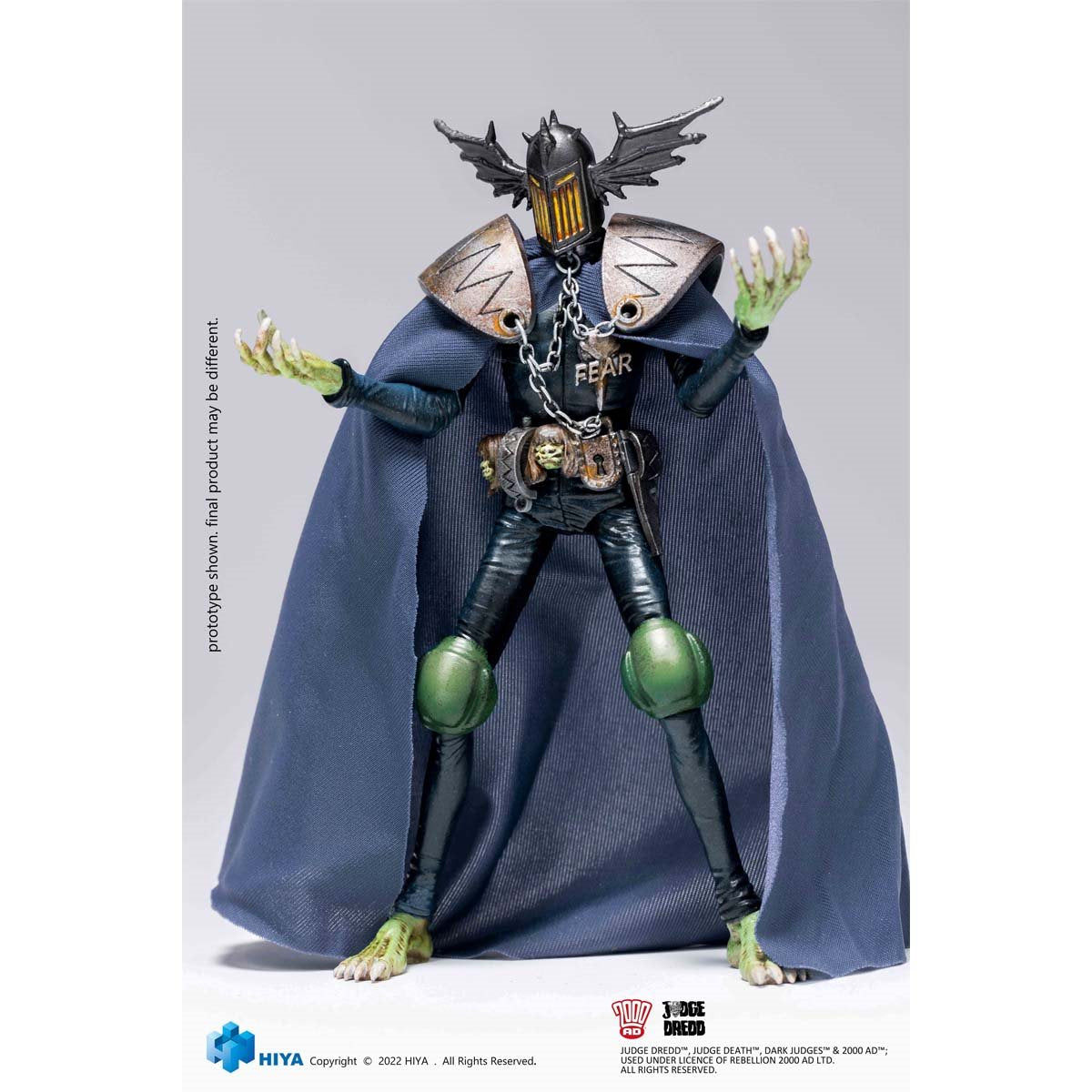 Judge Dredd Judge Fear Exquisite Mini Series 1:18 Scale Action Figure