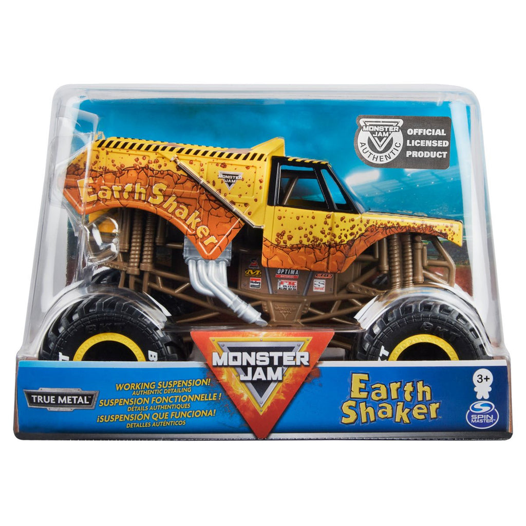 Monster Jam Monster Truck Mix 25 1:24 Scale Vehicle Case of 4