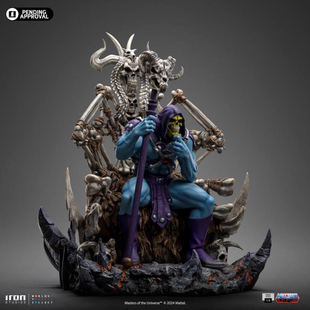 Masters of the Universe Skeletor on Throne 1:3 Prime 10th Anniversary Scale Limited Edition Statue