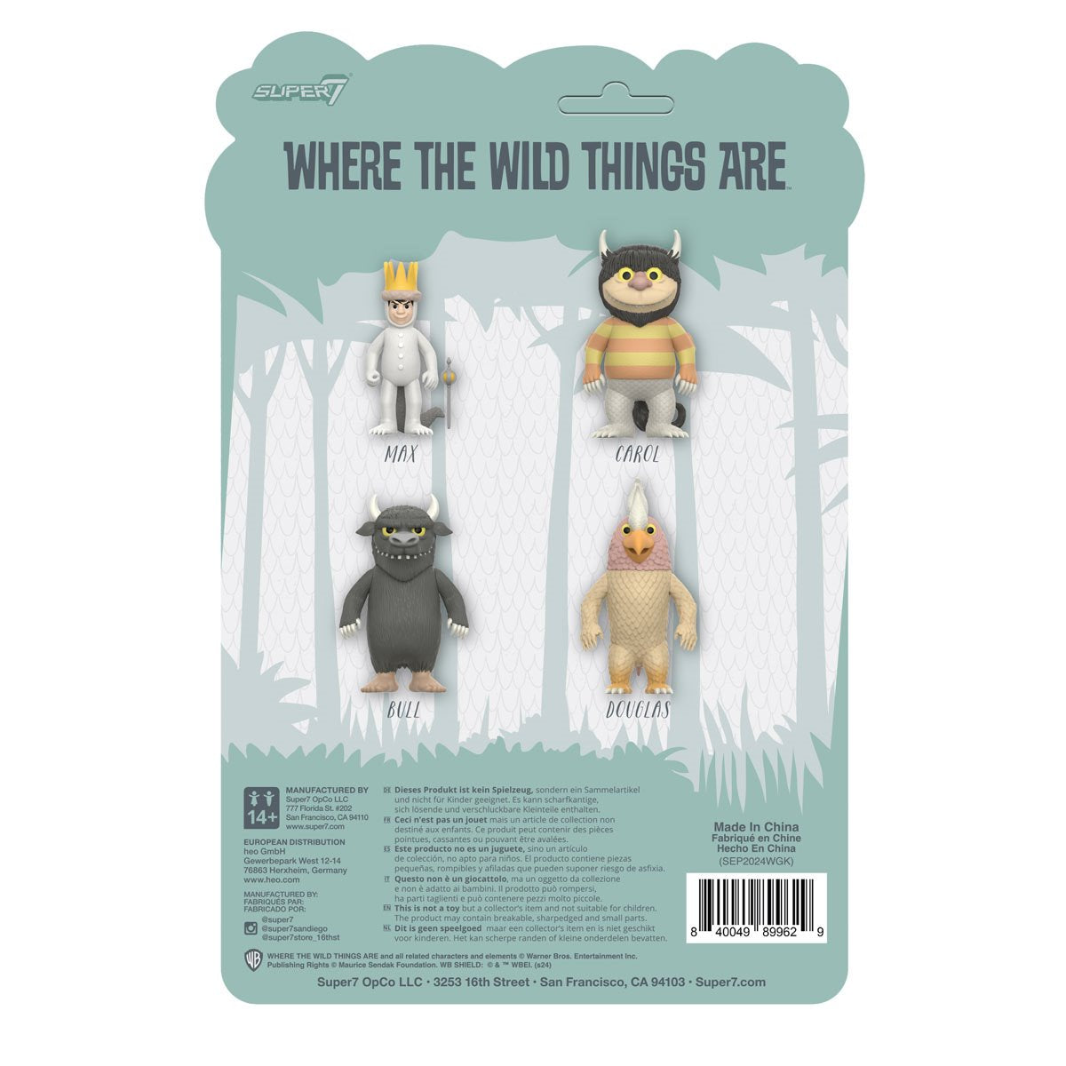 Where The Wild Things Are Douglas (Monster) 3 3/4-Inch ReAction Figure