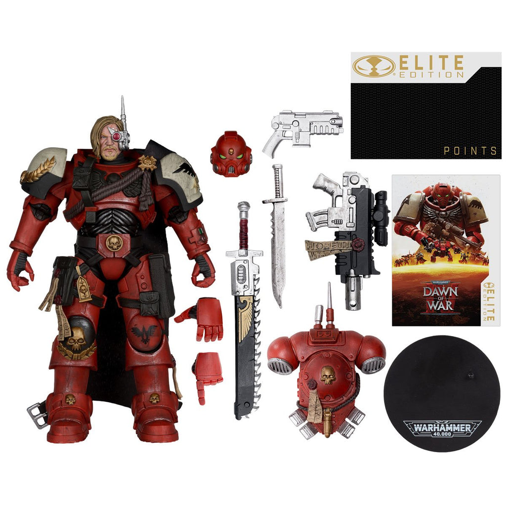 Warhammer 40,000 Captain Cyrus Dawn of War 4 McFarlane Elite Edition #7 7-Inch Deluxe Action Figure