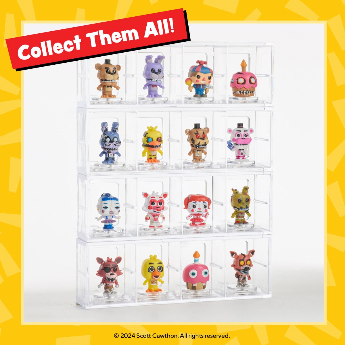 Five Nights at Freddy's Freddy Funko Bitty Pop! Mini-Figure 4-Pack