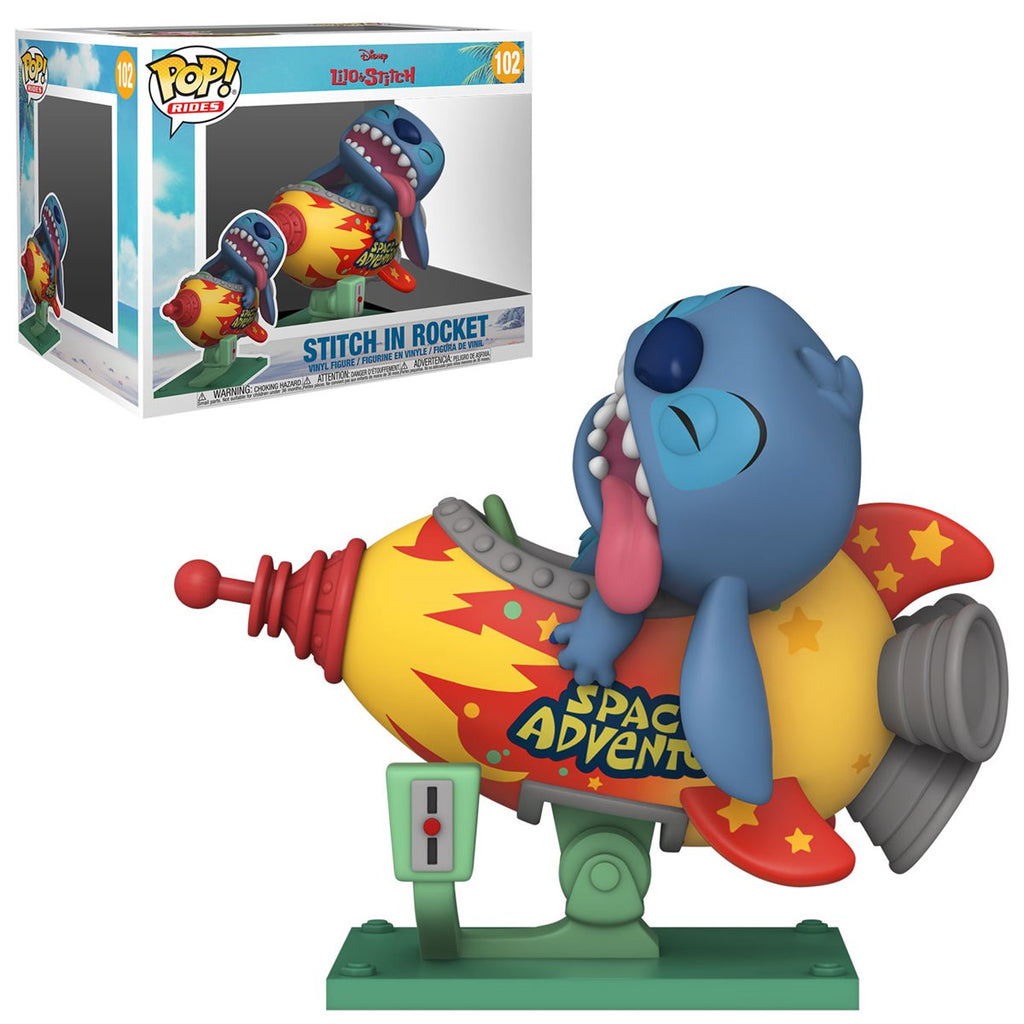 Lilo & Stitch Stitch in Rocket Funko Pop! Vinyl Vehicle #102