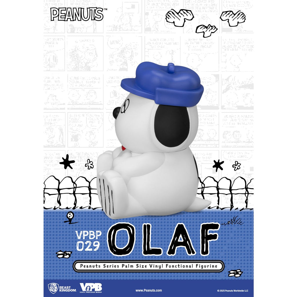 Peanuts Olaf VPBP-029 Peanuts Series Palm Size Vinyl Functional Piggy Bank