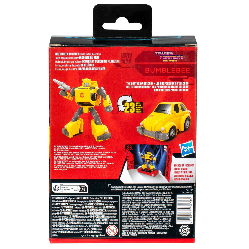 Transformers Studio Series Deluxe Transformers: The Movie 86 Bumblebee