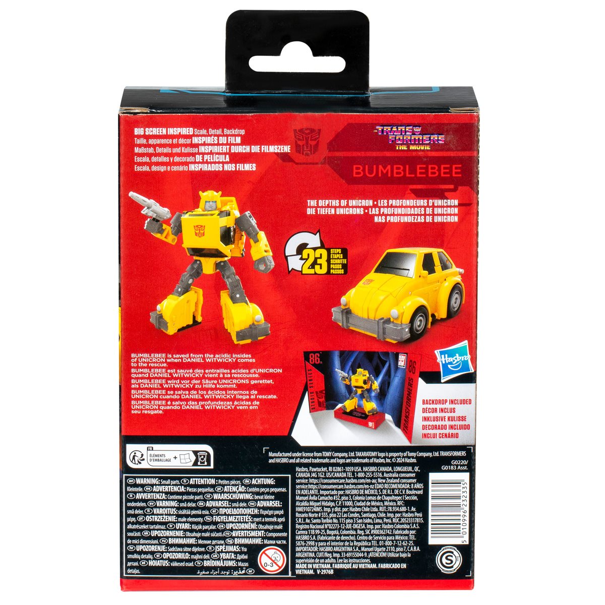 Transformers Studio Series Deluxe Transformers: The Movie 86 Bumblebee