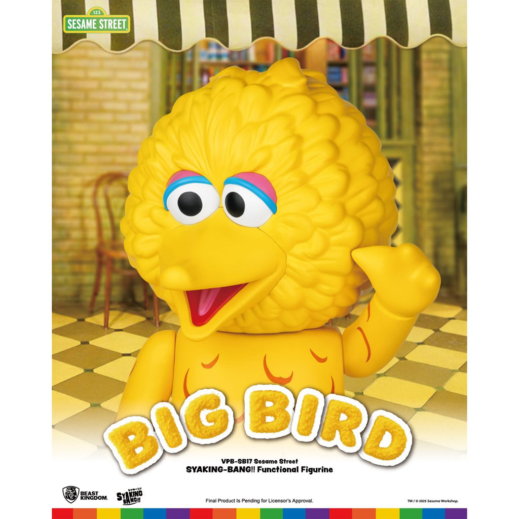 Sesame Street Big Bird VPB-SB17 Syaking-Bang!! Piggy Bank