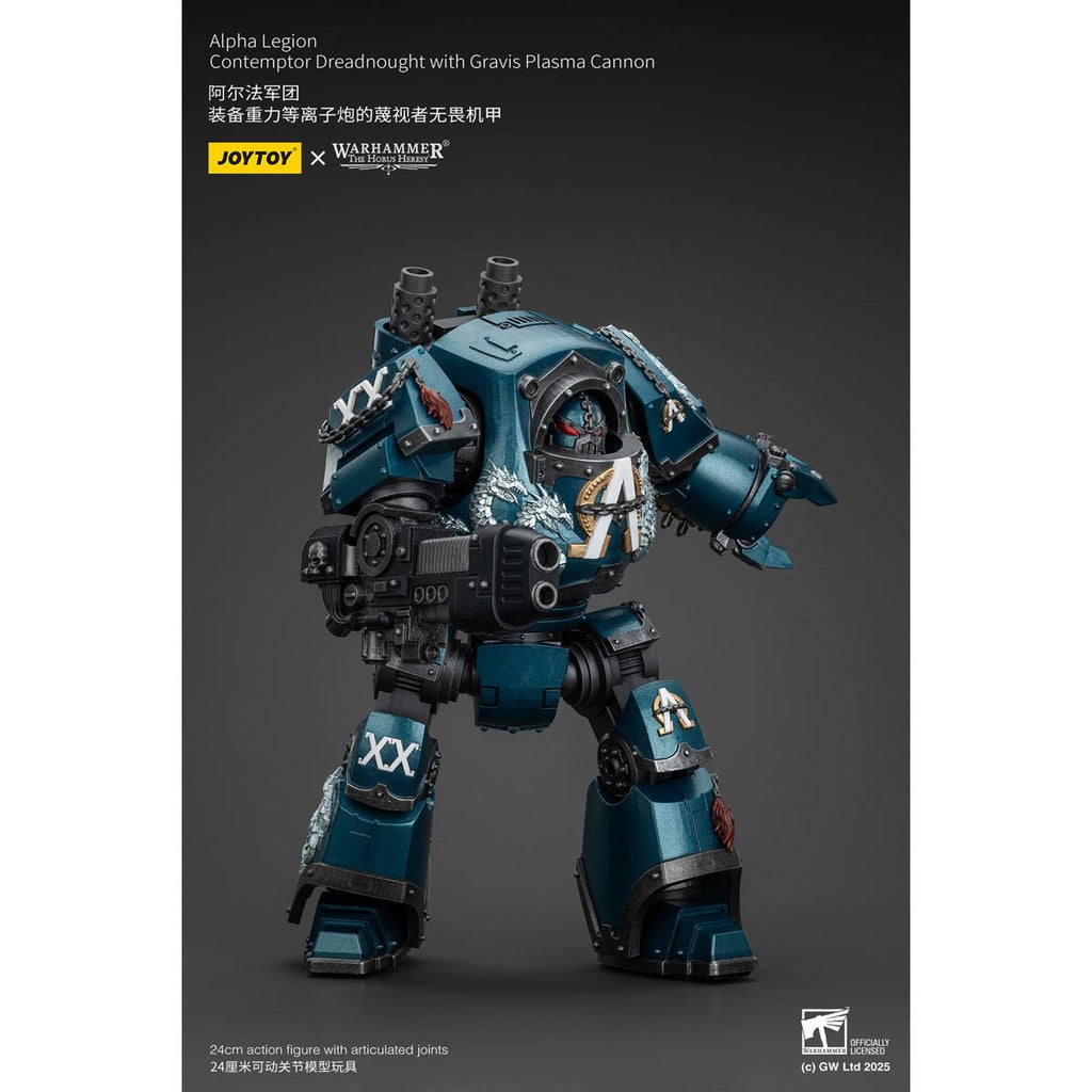 Joy Toy Warhammer The Horus Heresy Alpha Legion Dreadnought Plasma Cannon 1:18 Scale Action Figure